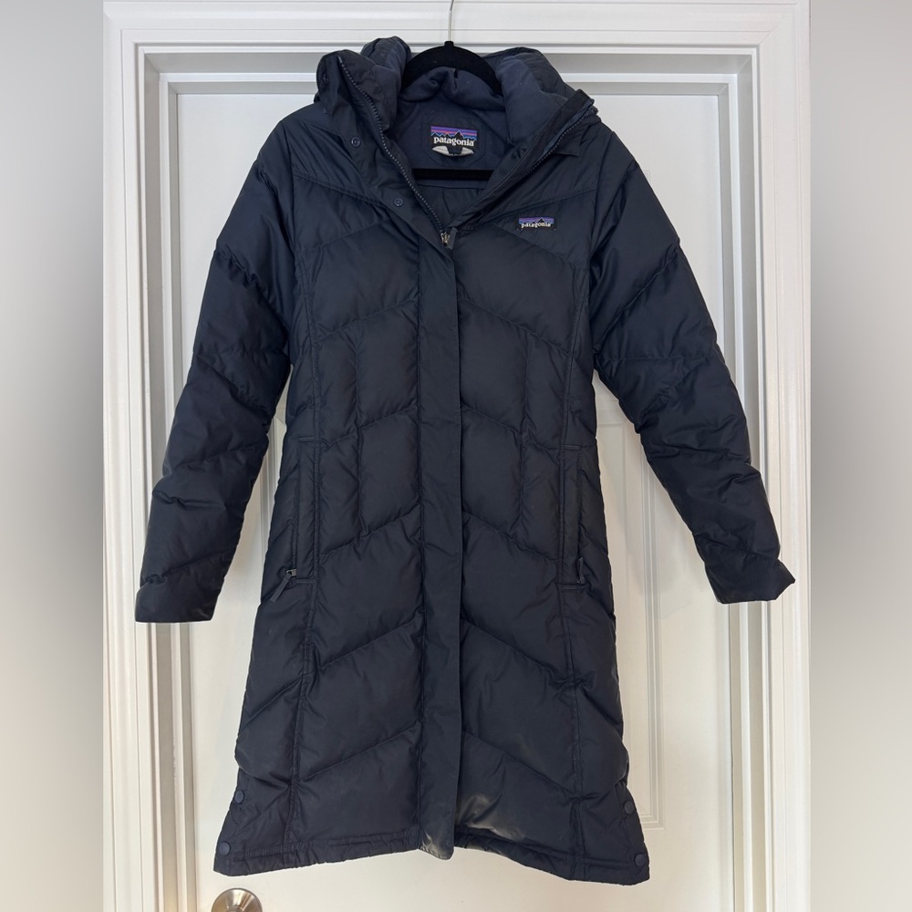 Patagonia Down With It Long Parka Down Coat